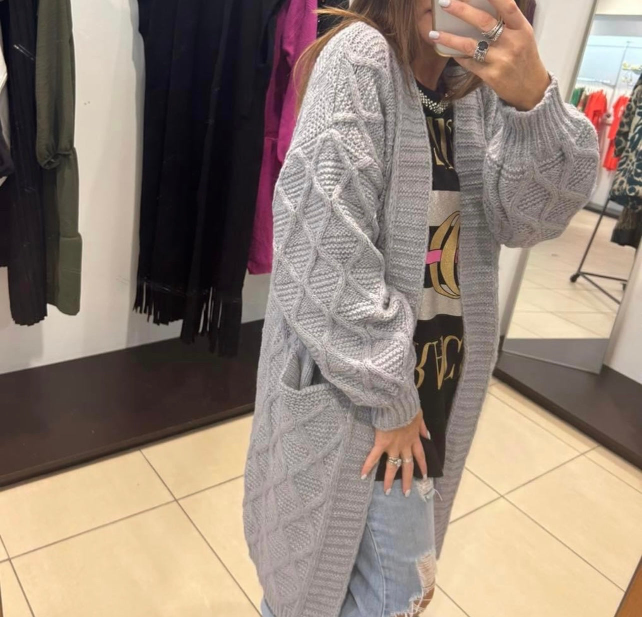 Lipstick - Knit Cardigan - ZM10001