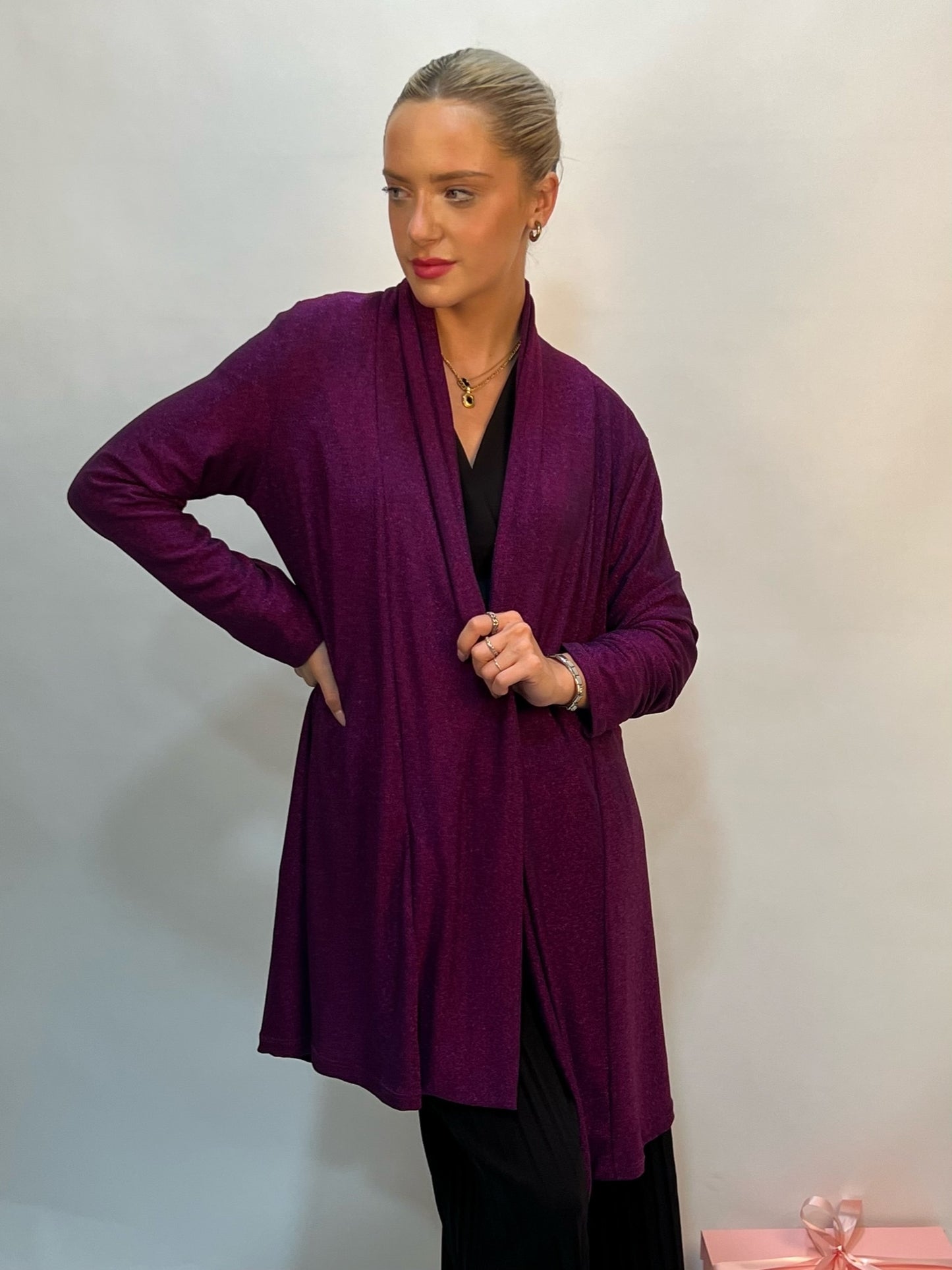 Lipstick - Lurex Cardigan - 12253