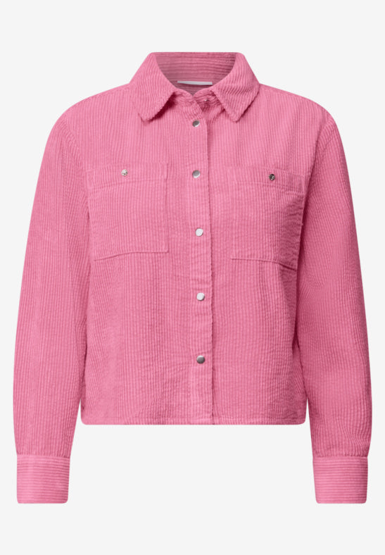 Street One - Coururoy shirtcollared blouse - St 346941