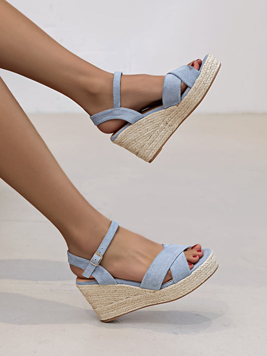 Lipstick - Wedge Sandal - X5-307