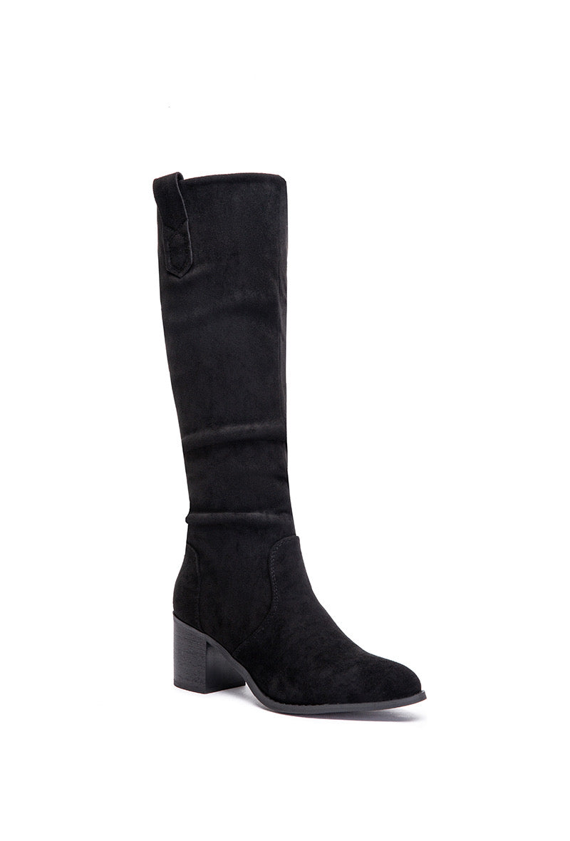 Lipstick - Heeled Knee Length Boot - F6086W