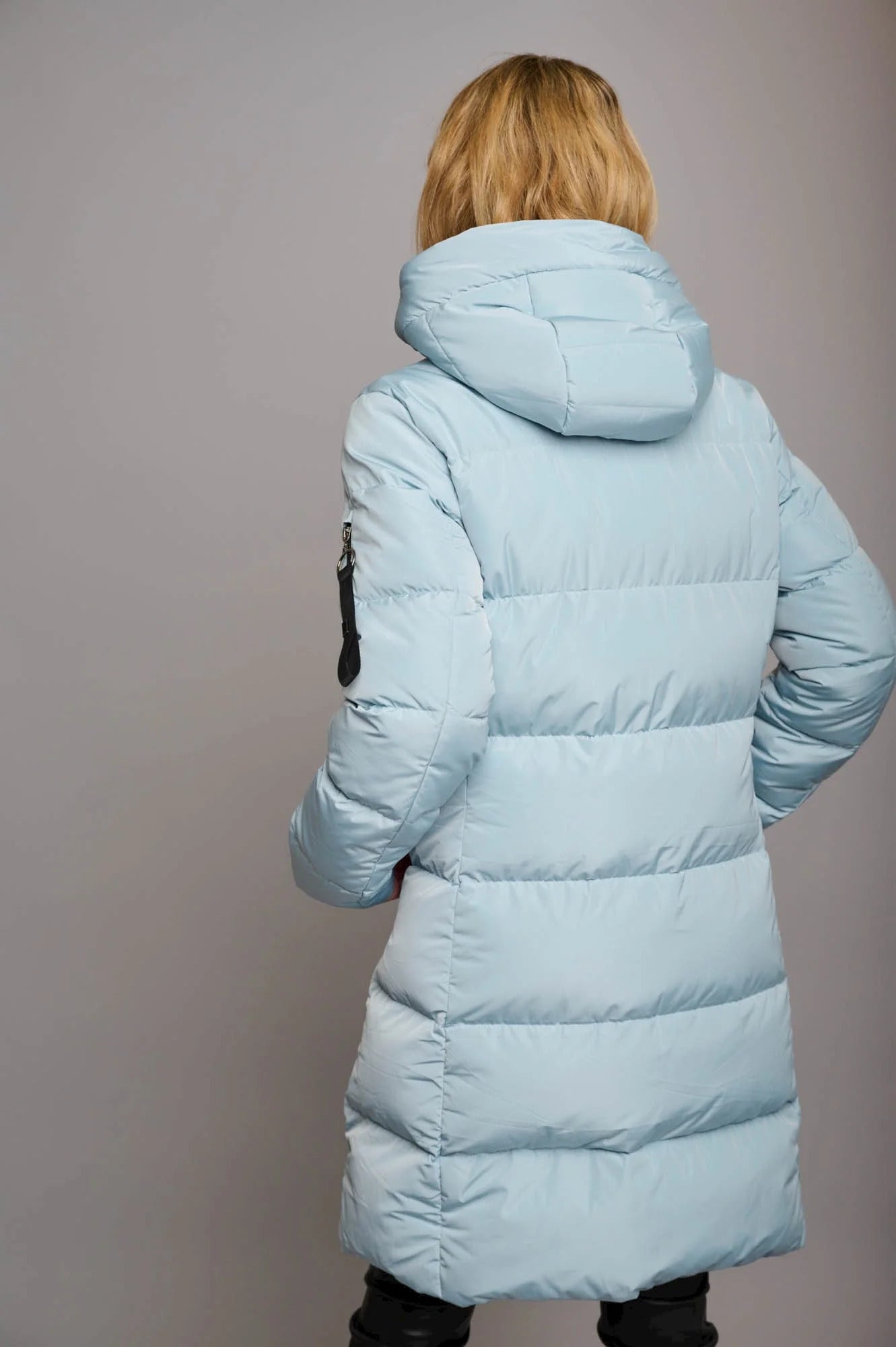 Rino & Pelle - Long Padded Hooded Coat - JADE