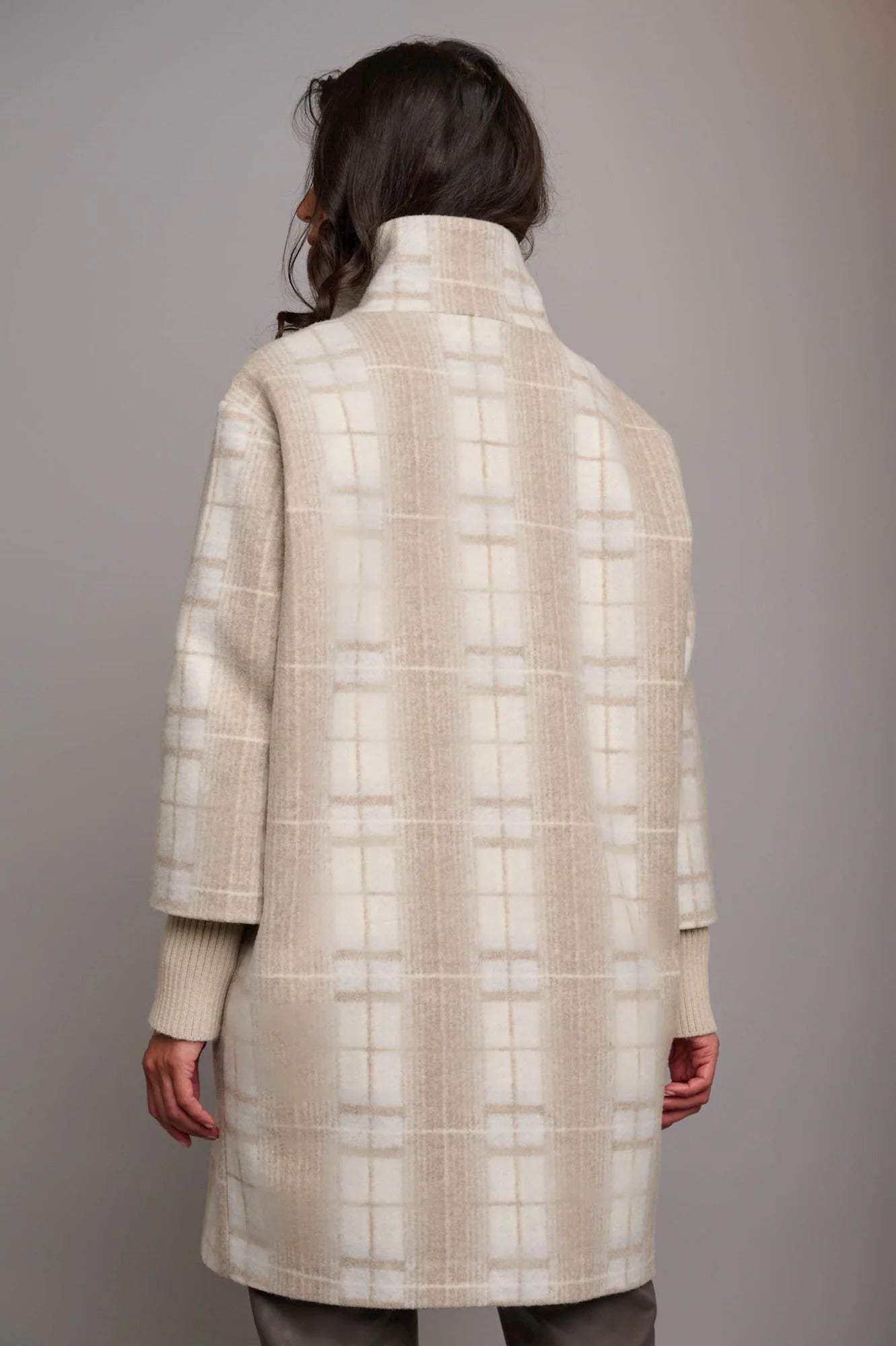 Rino & Pelle - Janita Coat with Rib Collar - JANITA