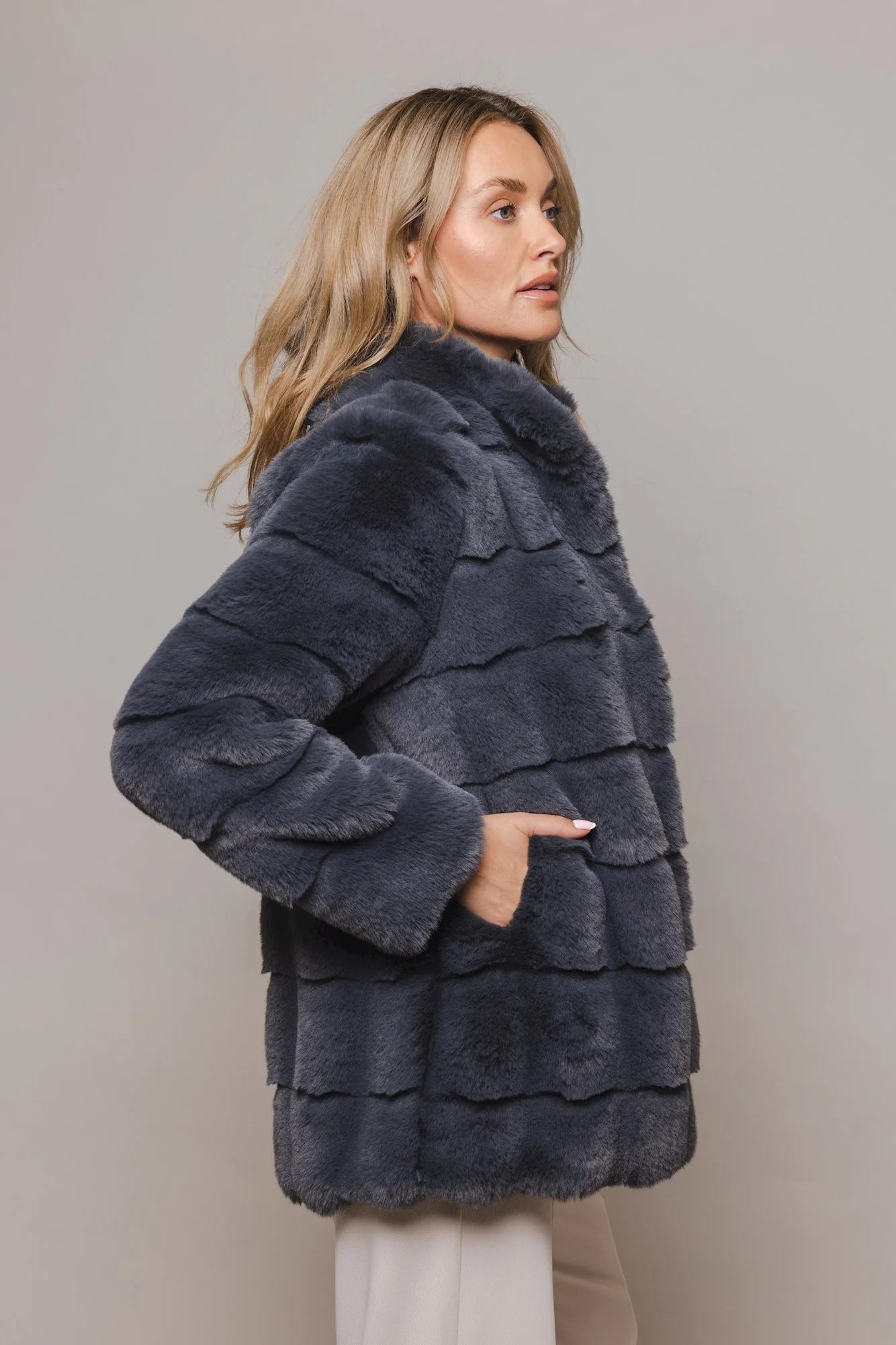 Rino & Pelle - Joppe Faux Fur Coat - JOPPE