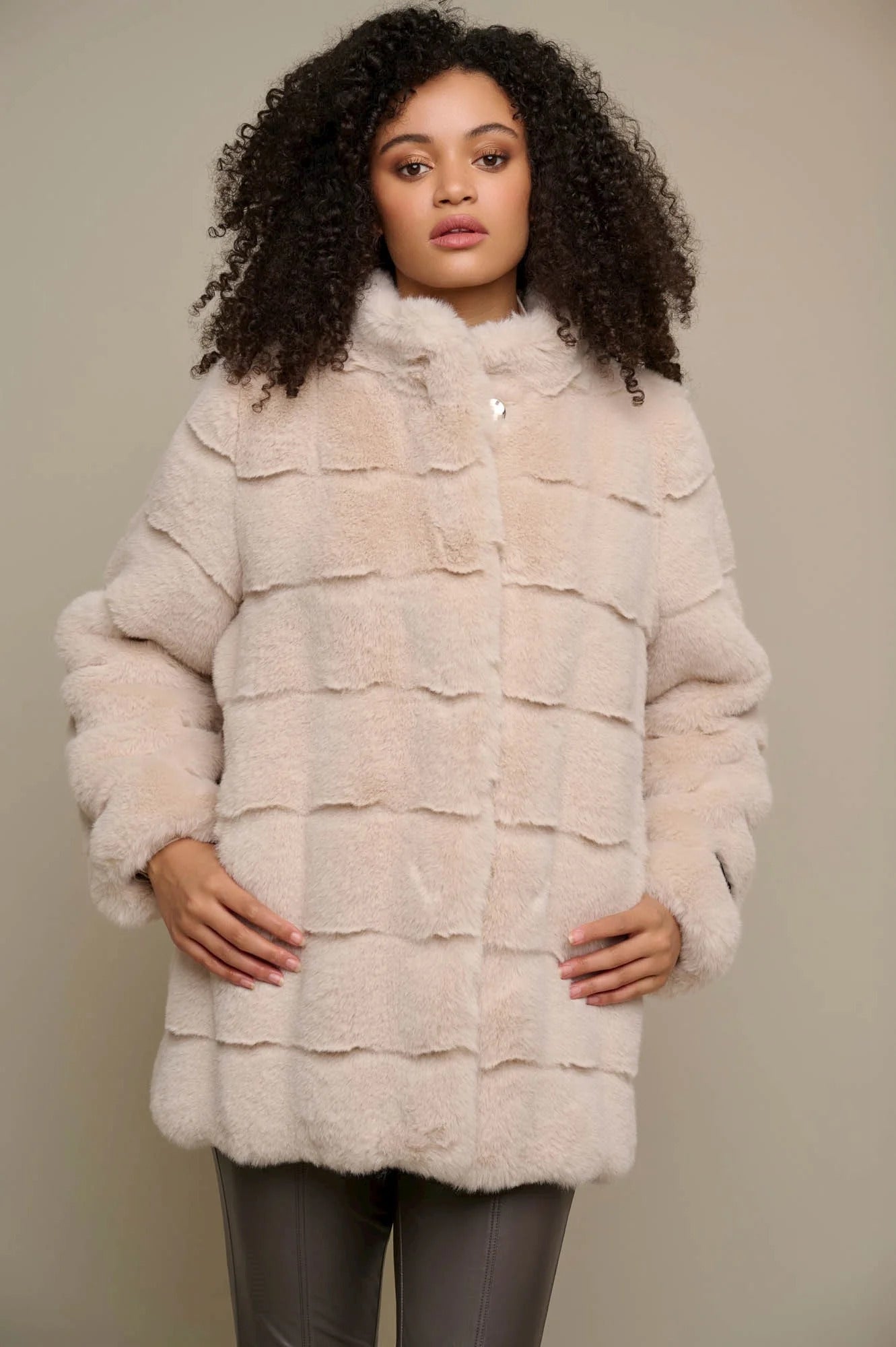 Rino & Pelle - Joppe Faux Fur Coat - JOPPE