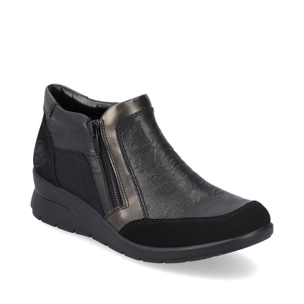 Rieker - Low Wedge Ankle Boot - L4851