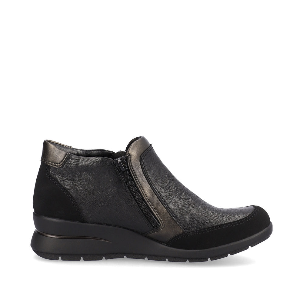 Rieker - Low Wedge Ankle Boot - L4851