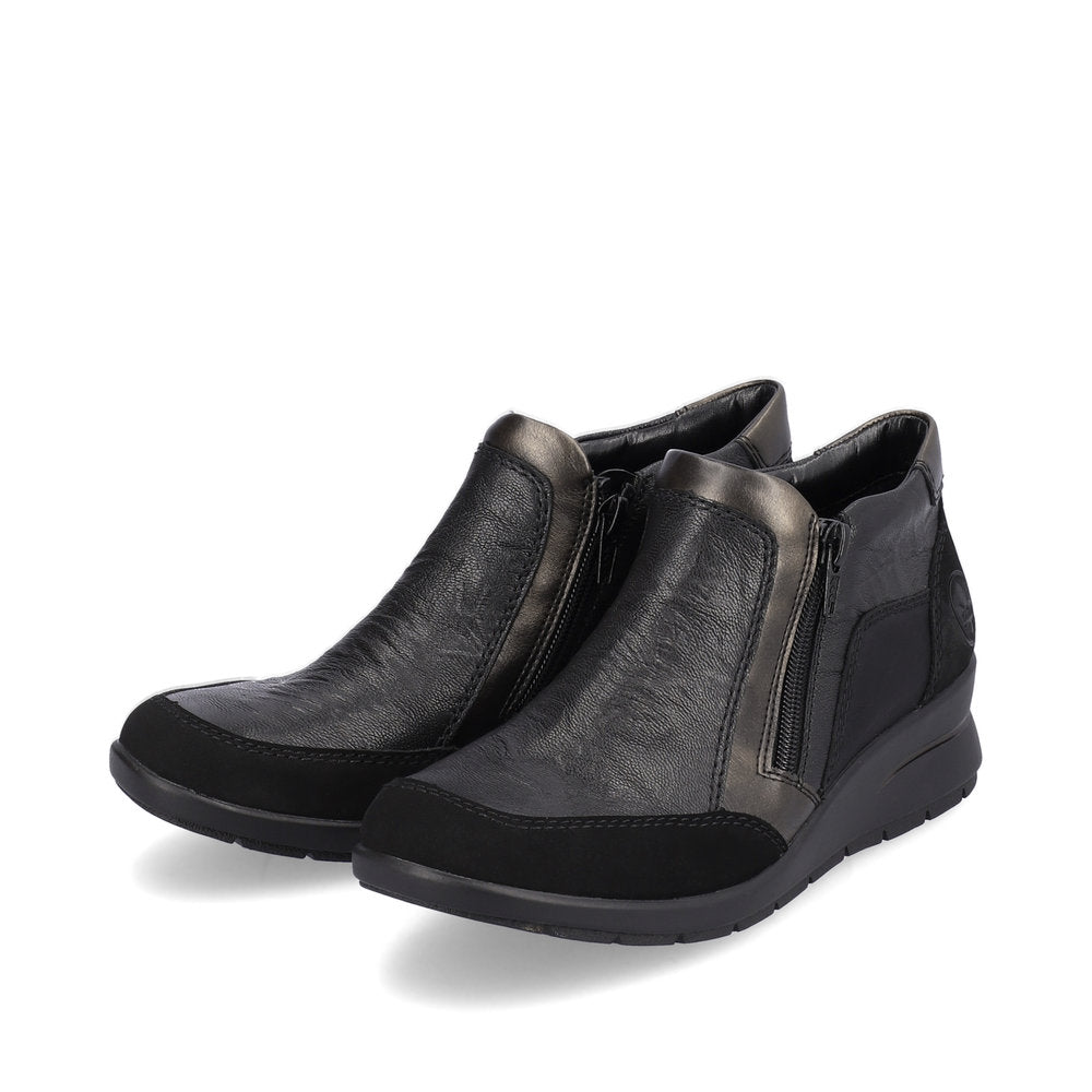 Rieker - Low Wedge Ankle Boot - L4851