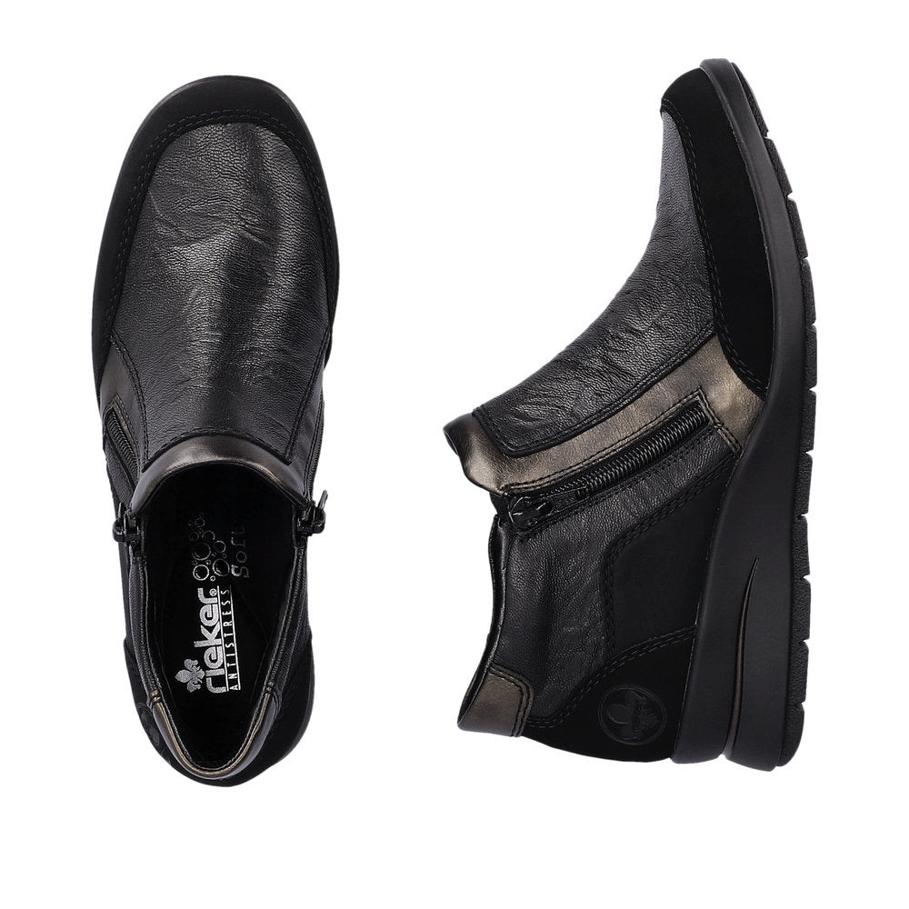 Rieker - Low Wedge Ankle Boot - L4851