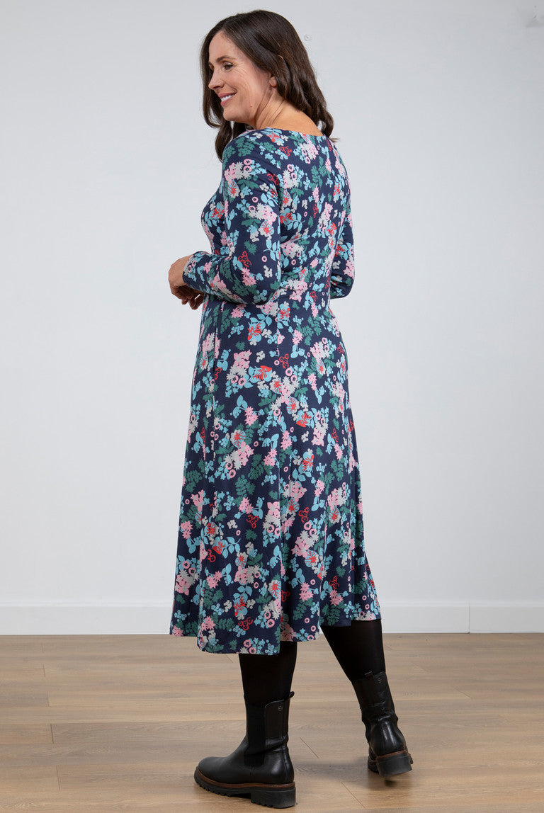 Lily & Me - Jersey Swing Dress Floral - 23553