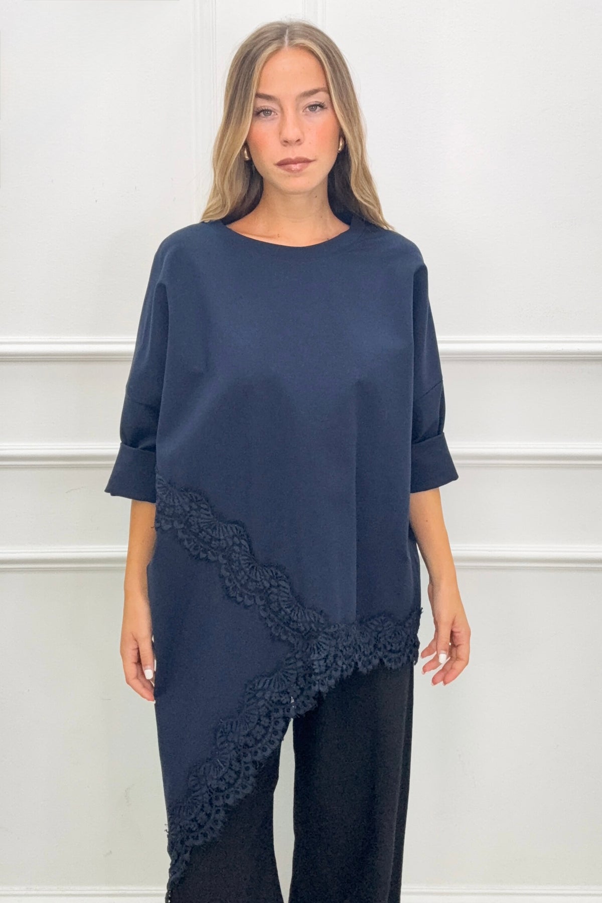 Lamiar - Lace trim top - Lam 39563lm