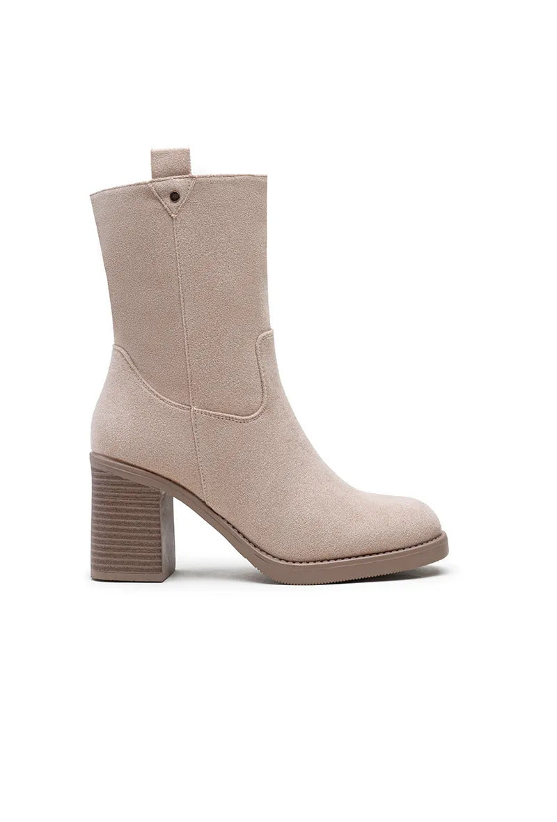 Lipstick - Heeled Ankle Boot - Hq343
