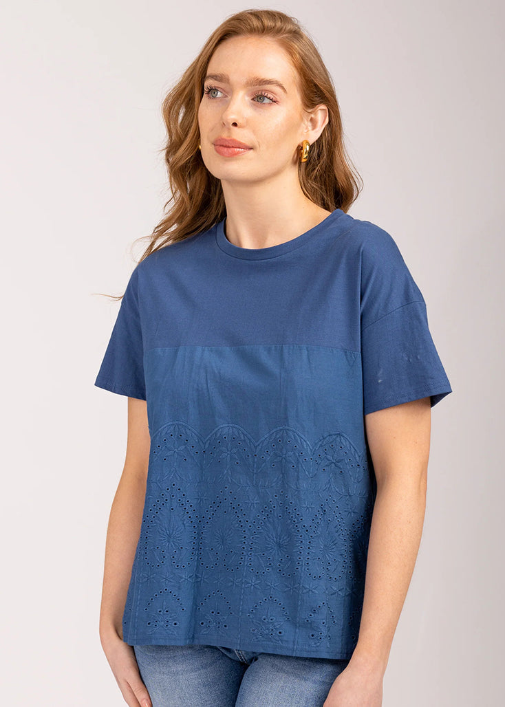 Mudflower - Broderie Anglaise T-Shirt - 753