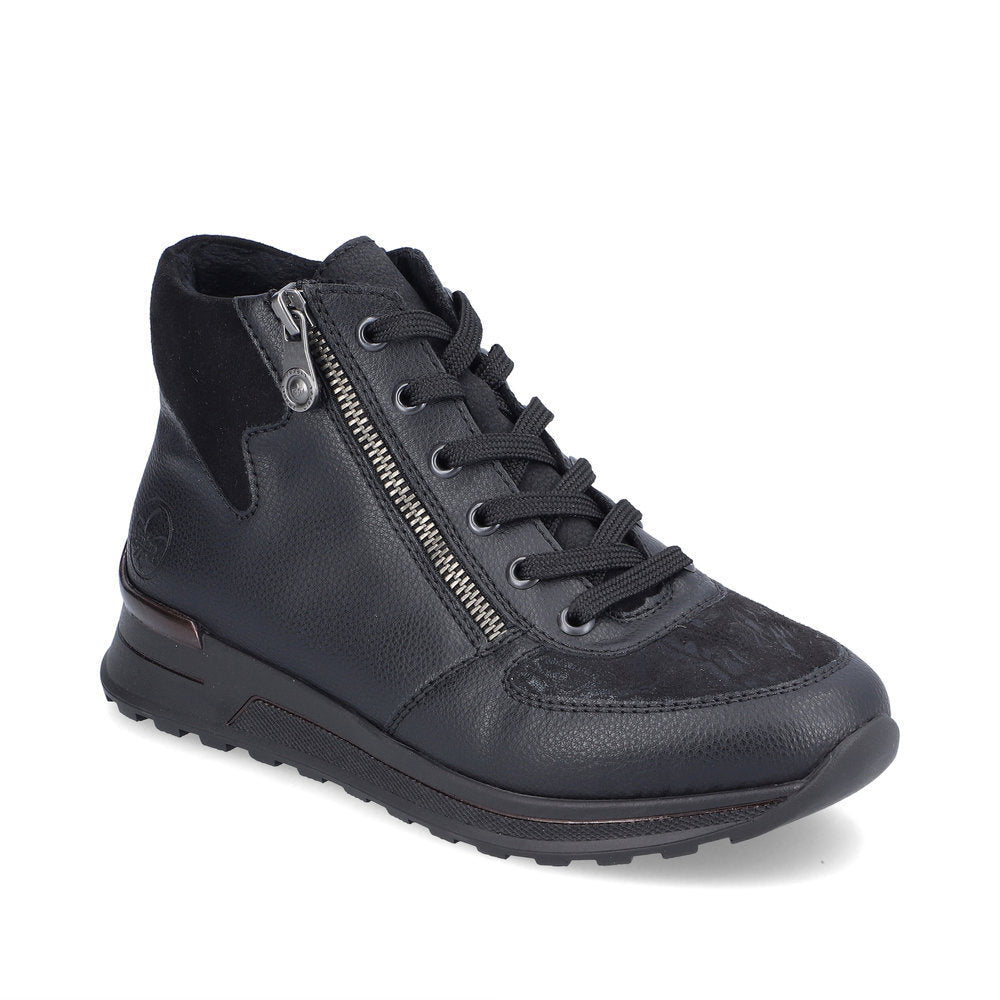 Rieker - Lace / Zip Up Boot - N1431