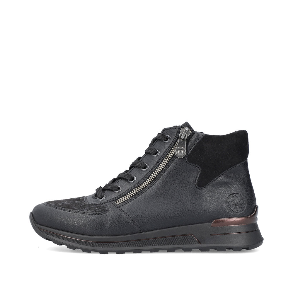 Rieker - Lace / Zip Up Boot - N1431