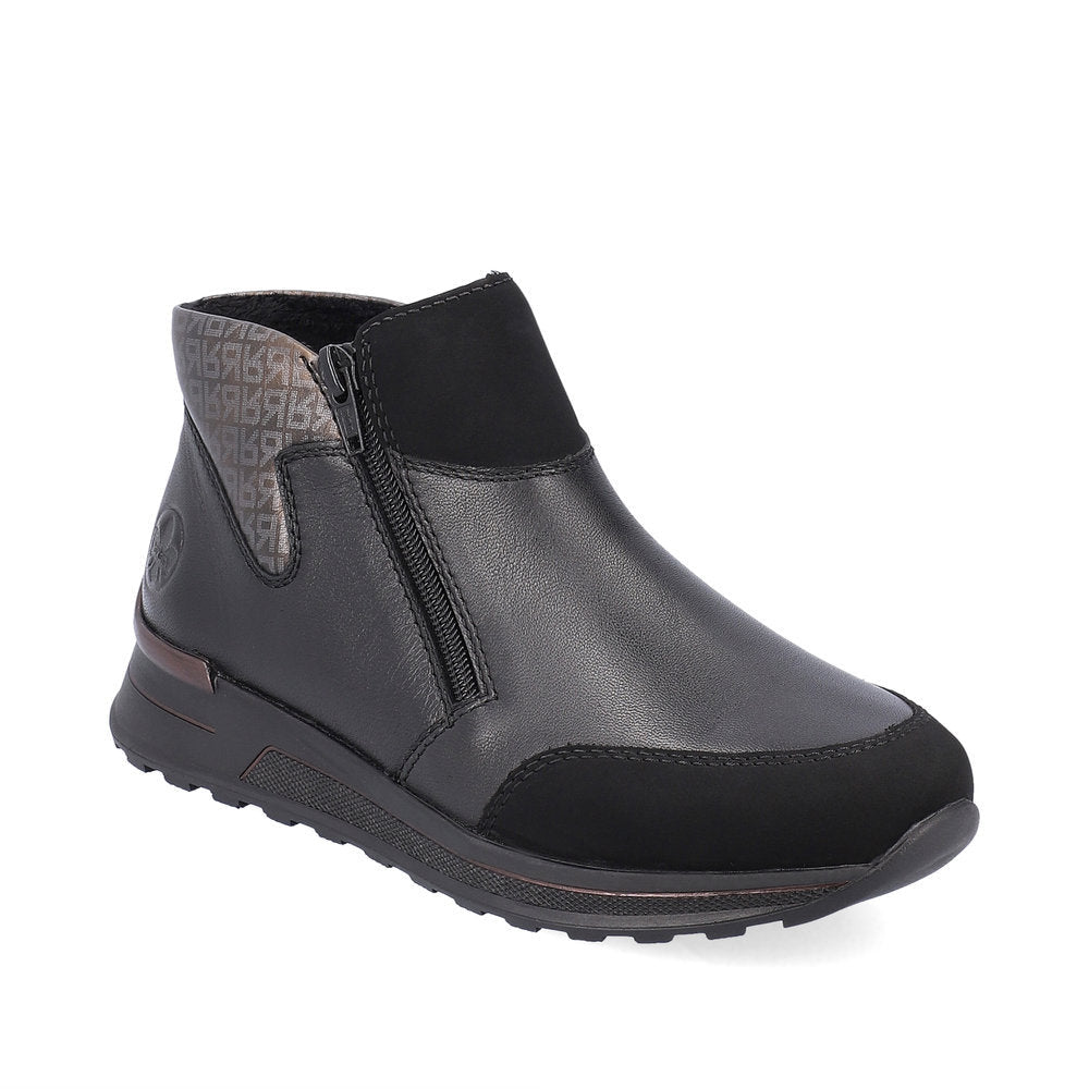Rieker - Side Zip Chunky Shoe - N1452