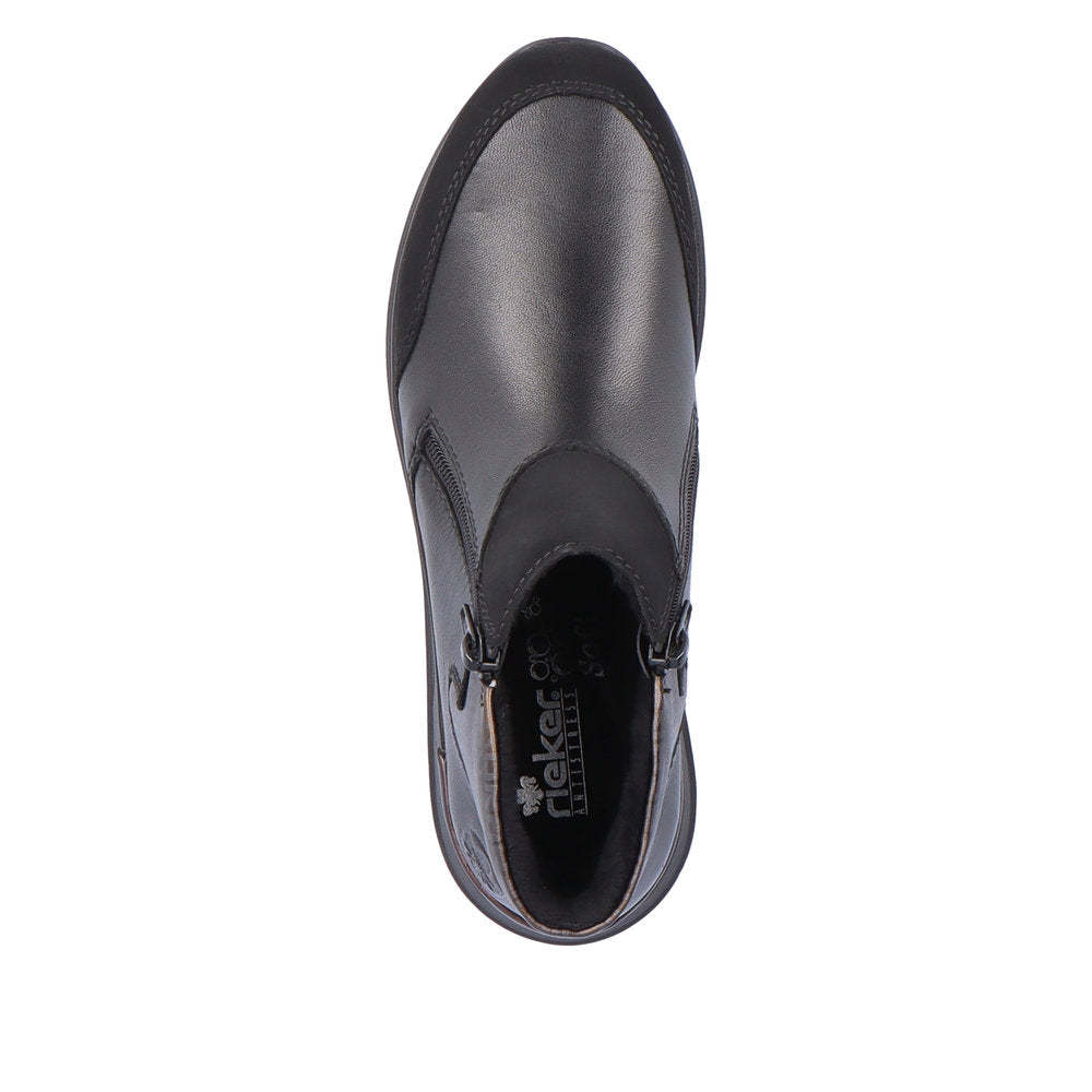 Rieker - Side Zip Chunky Shoe - N1452