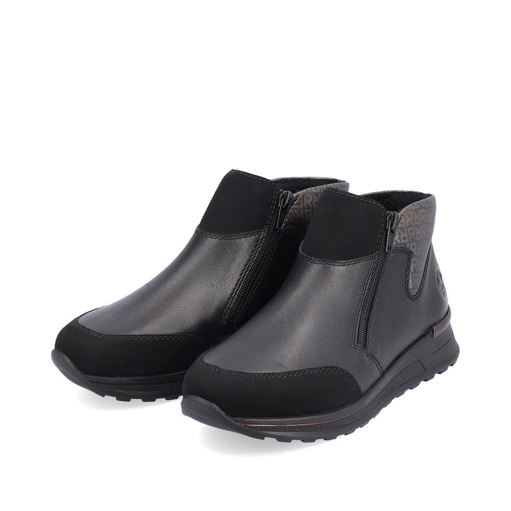 Rieker - Side Zip Chunky Shoe - N1452