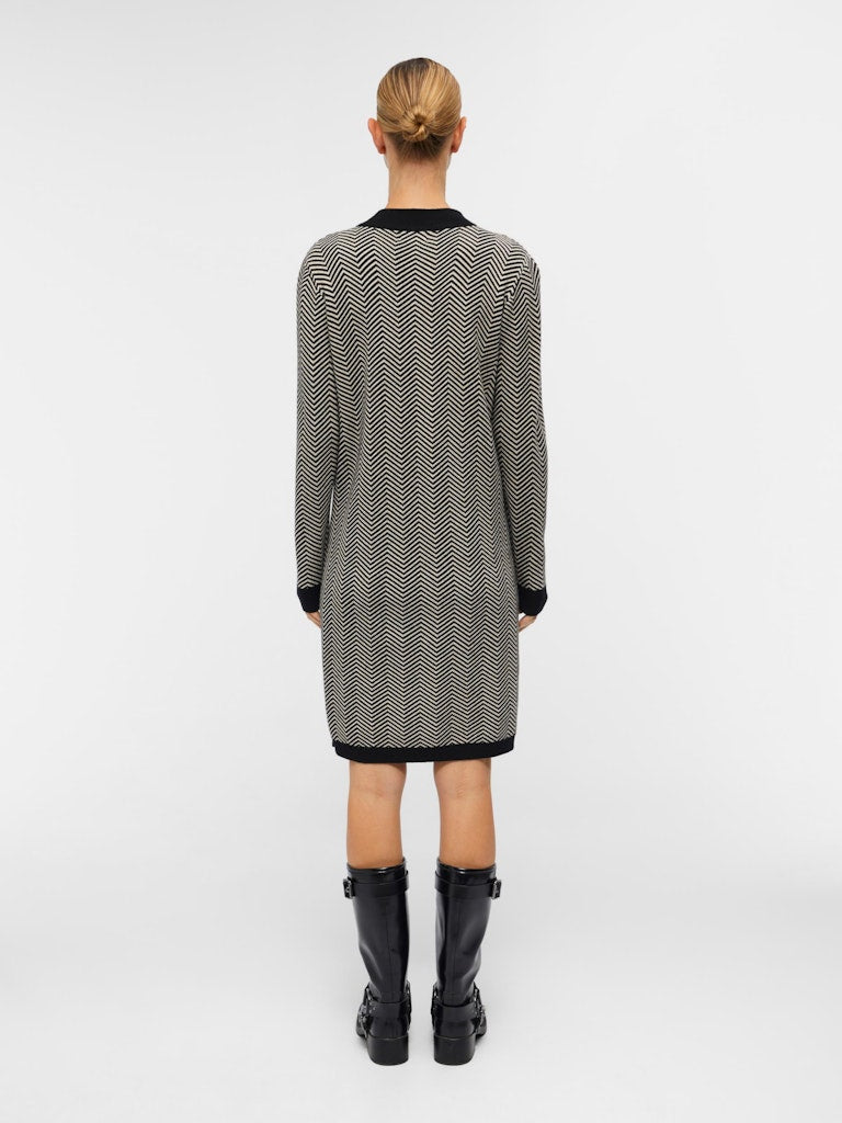 Object - Ray Lonsleeved Knit Dress - 23040957