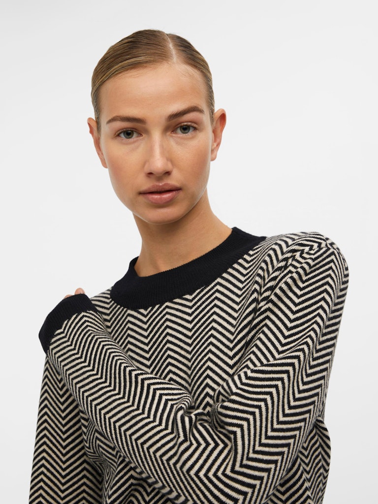 Object - Ray Lonsleeved Knit Dress - 23040957