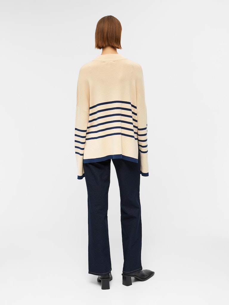 Object - Romia Long Knit Pullover - 23042512
