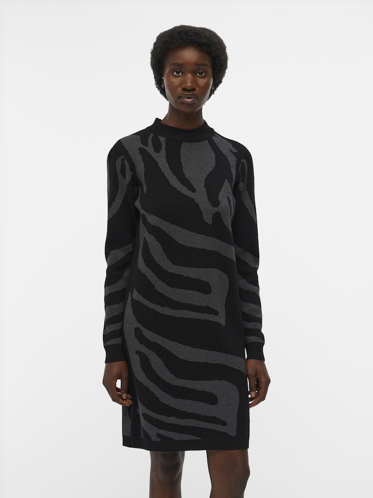 Object - Ray Lonsleeved Knit Dress - 23040957
