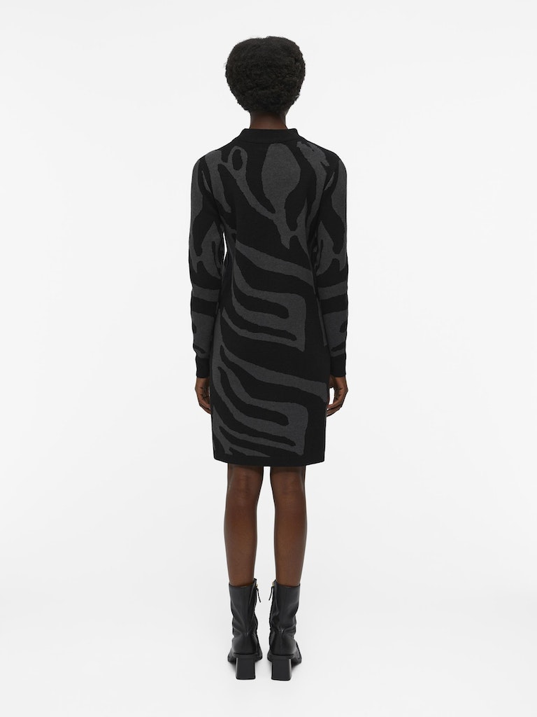 Object - Ray Lonsleeved Knit Dress - 23040957