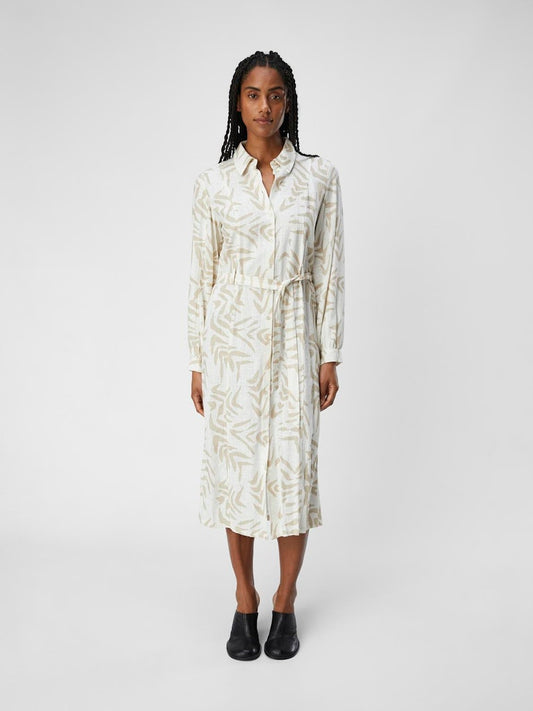 Object - Jemira Longsleeved Shirt Dress - 23044334