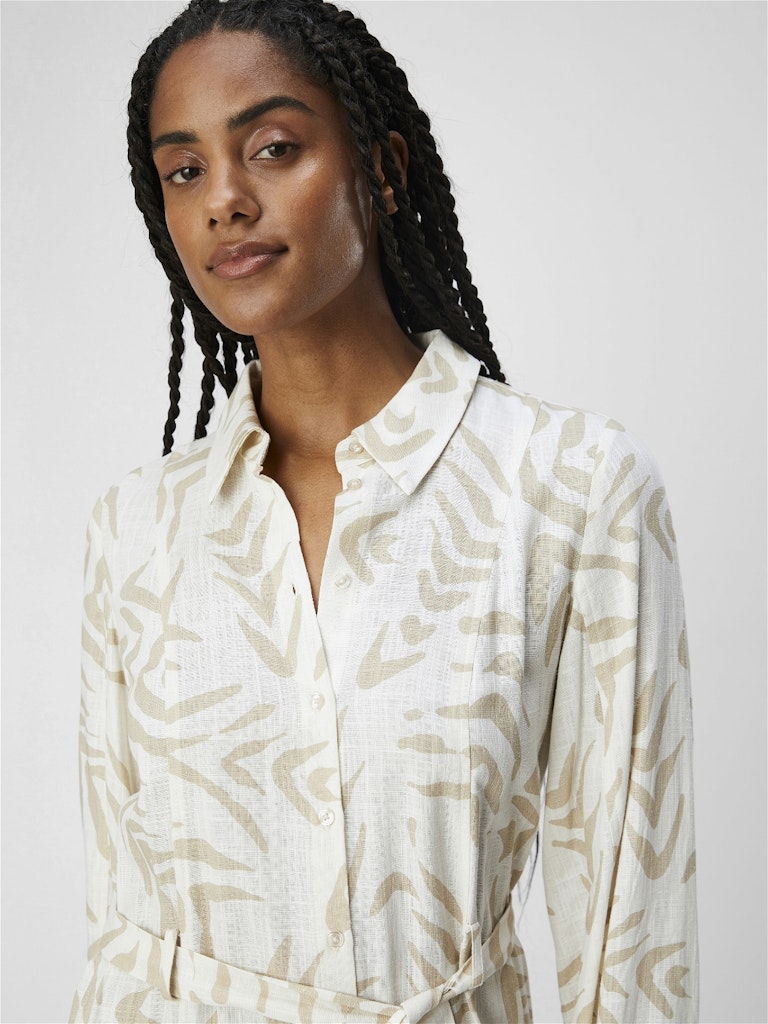 Object - Jemira Longsleeved Shirt Dress - 23044334