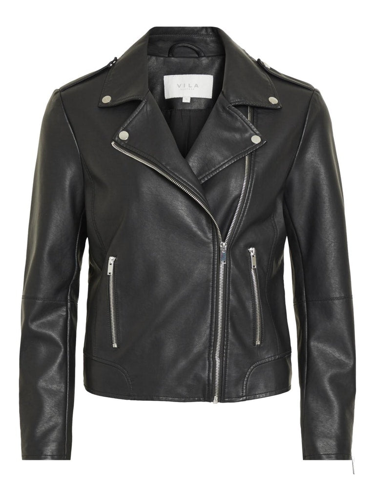 Vila - Leather Jacket - 14044851 W3