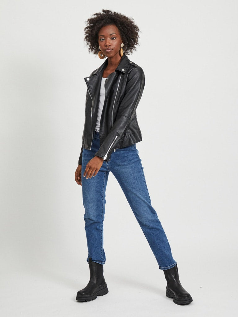 Vila - Leather Jacket - 14044851 W3