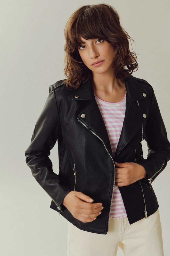 Vila - Leather Jacket - 14044851 W3