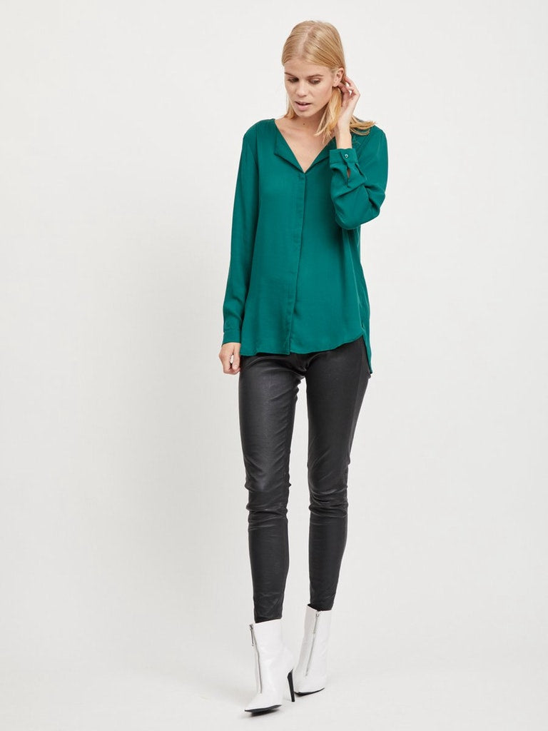 Vila - Lucy Longsleeve Shirt - 14044253W