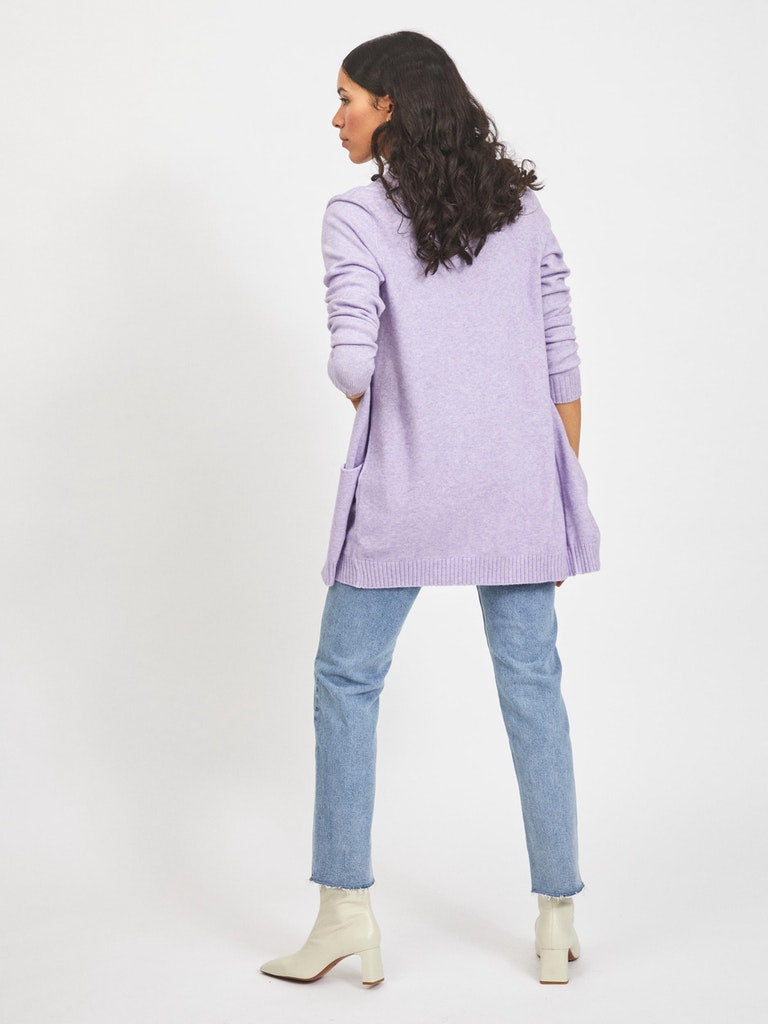 Vila - Ril Open Knit Cardigan - 14044041 W3