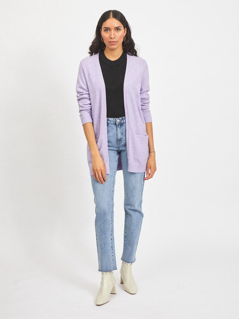 Vila - Ril Open Knit Cardigan - 14044041 W3