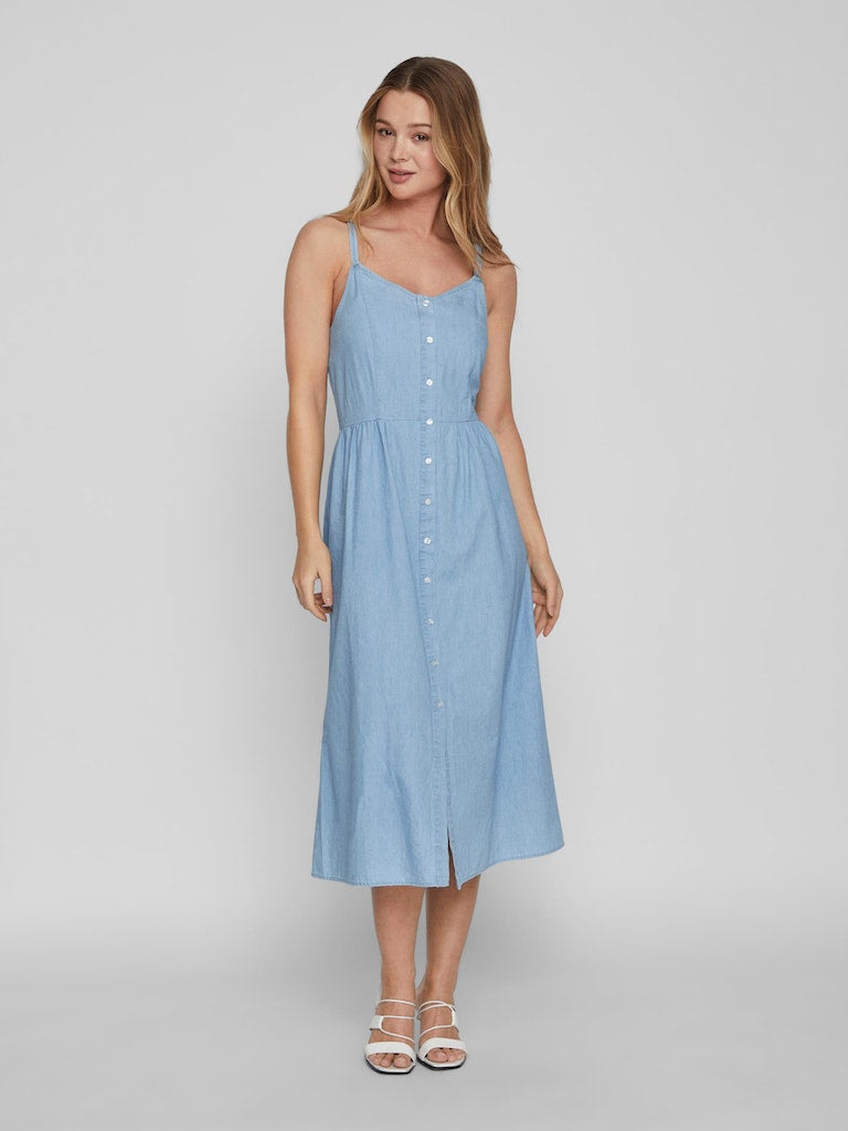 Vila - Zia Strap Midi Dress - 14079547