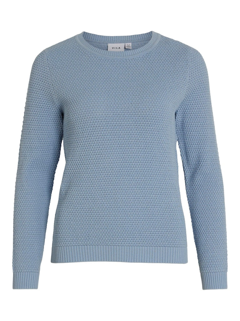 Vila - Dalo O-Neck Knit Top - 14082767