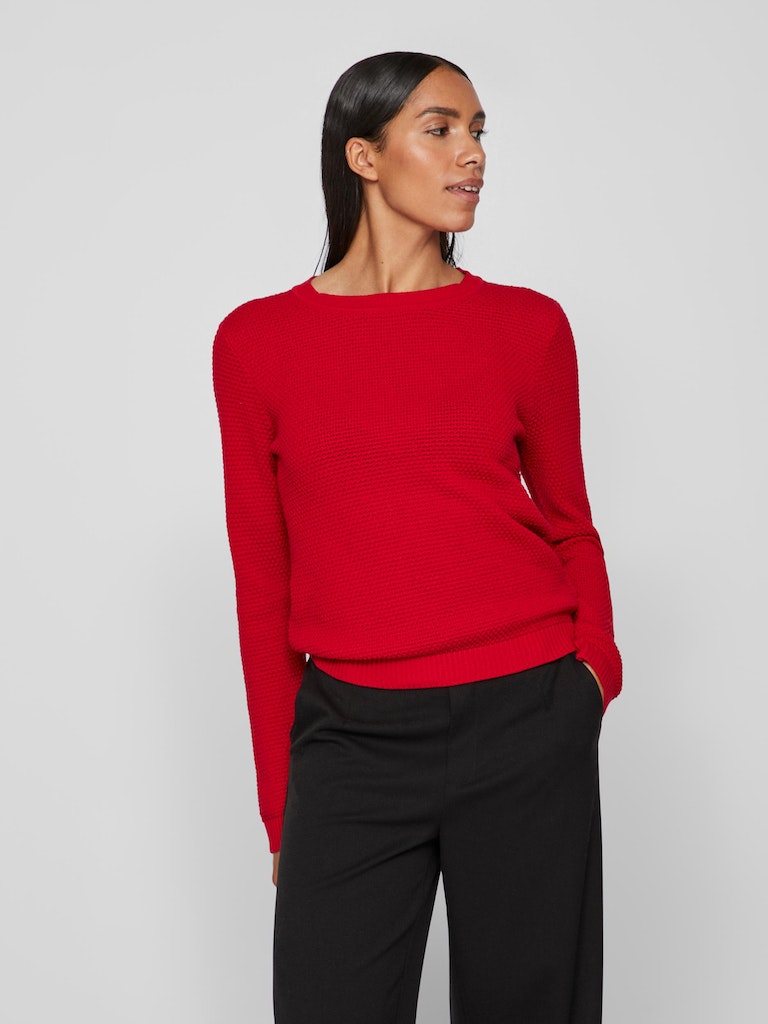Vila - Dalo O-Neck Knit Top - 14082767