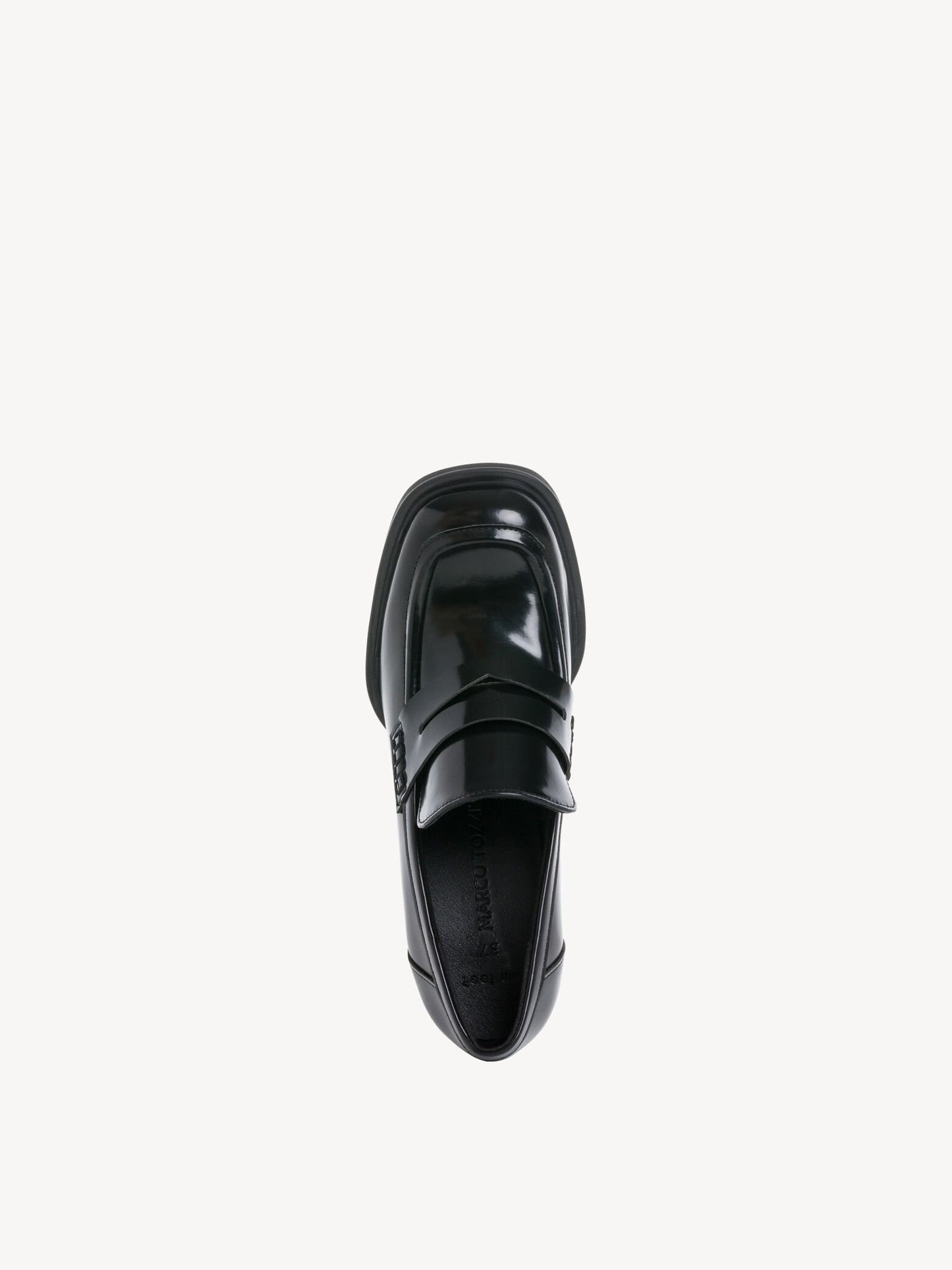 Marco Tozzi - Black Patent Heeled Shoe - 24403 W3