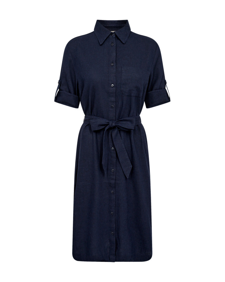 Freequent - Lava Linen Dress - 201827