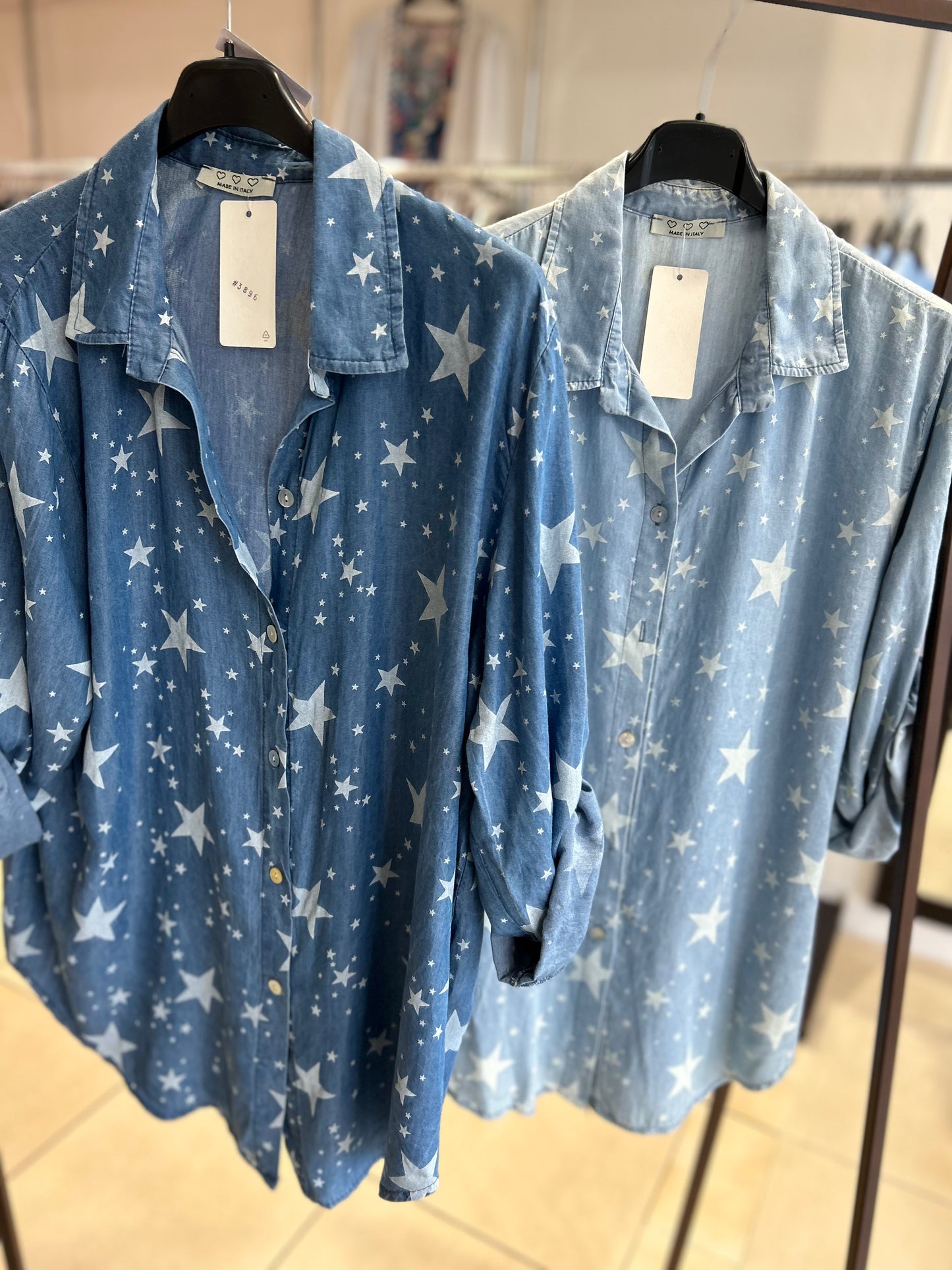 Lipstick - Denim Star Shirt - 3896 S3