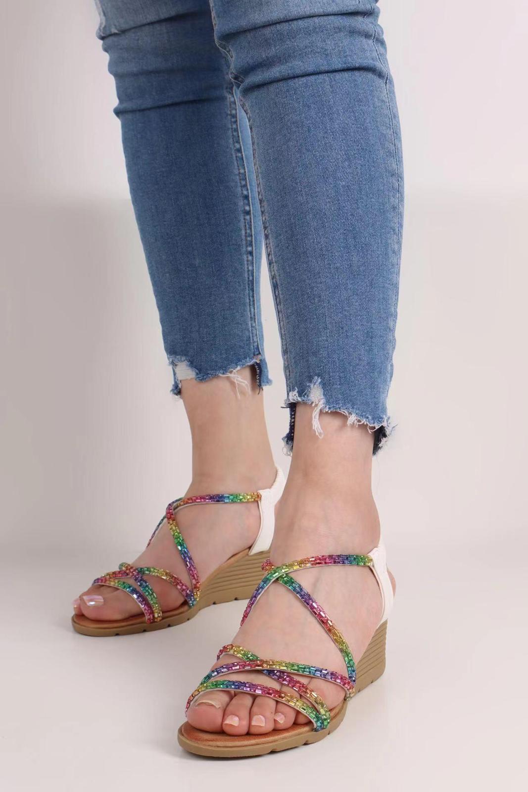 Lipstick - Elastic Sandal - MS9063