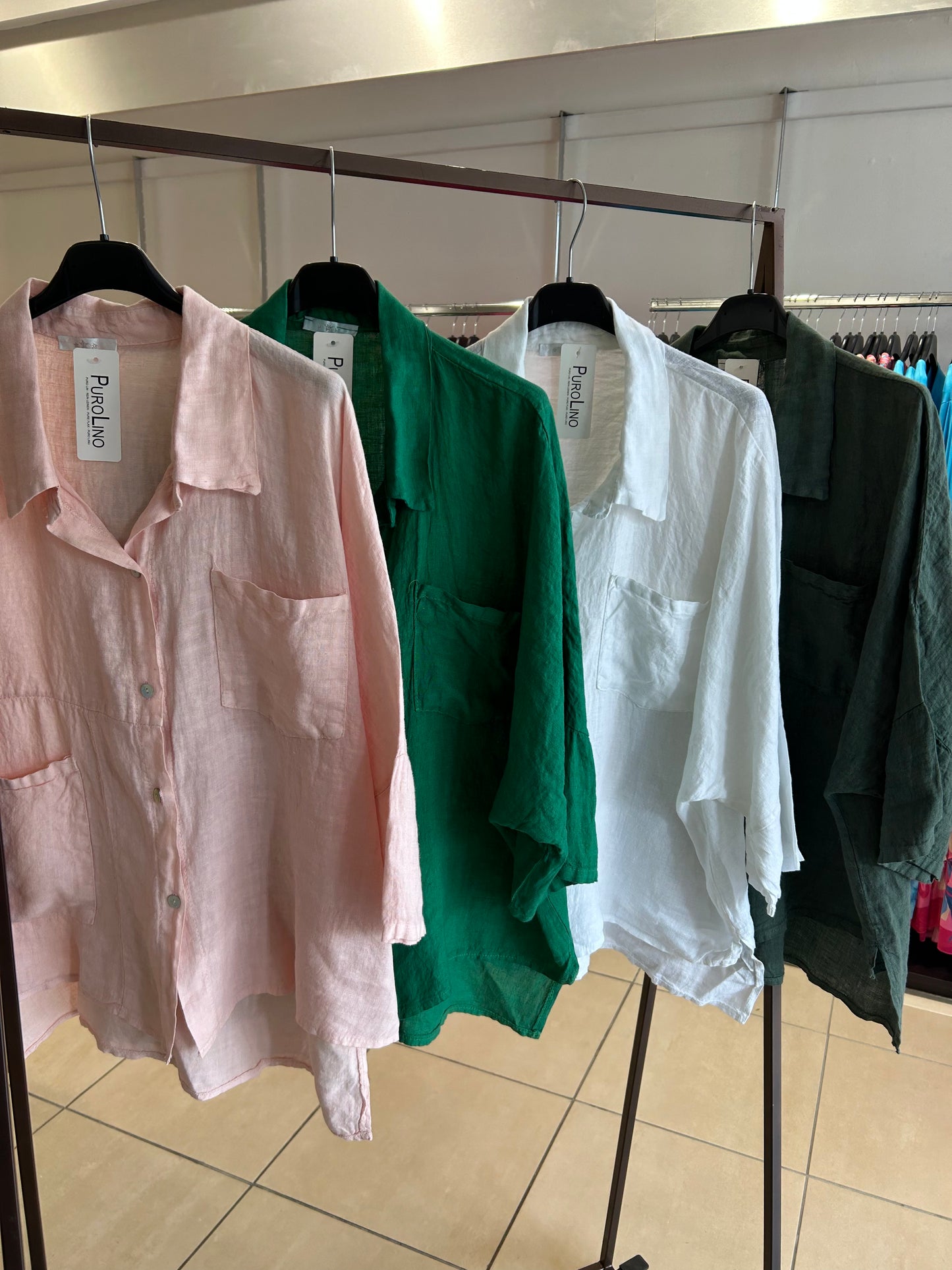 Lipstick - Linen Shirt - 5308