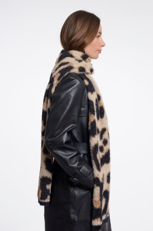 Rino & Pelle - Leopard print scarf - R+p Tuli