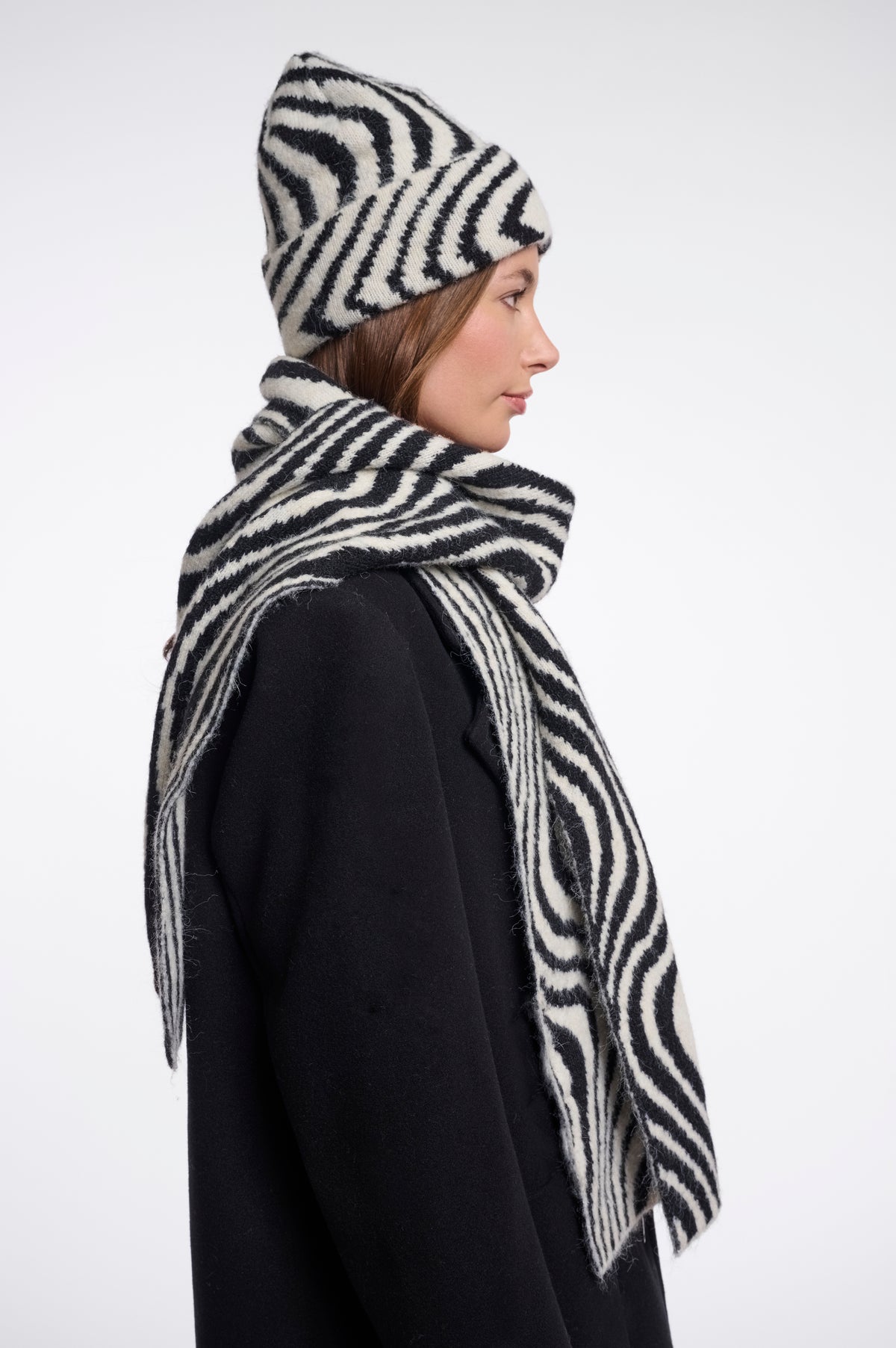 Rino & Pelle - Zebra print scarf - R+p Catherina