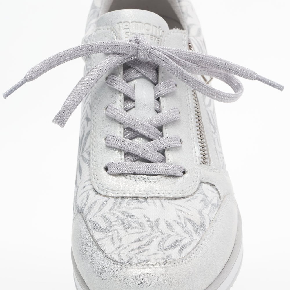 Remonte - Silver and Leaf Patterend Runner - D2401