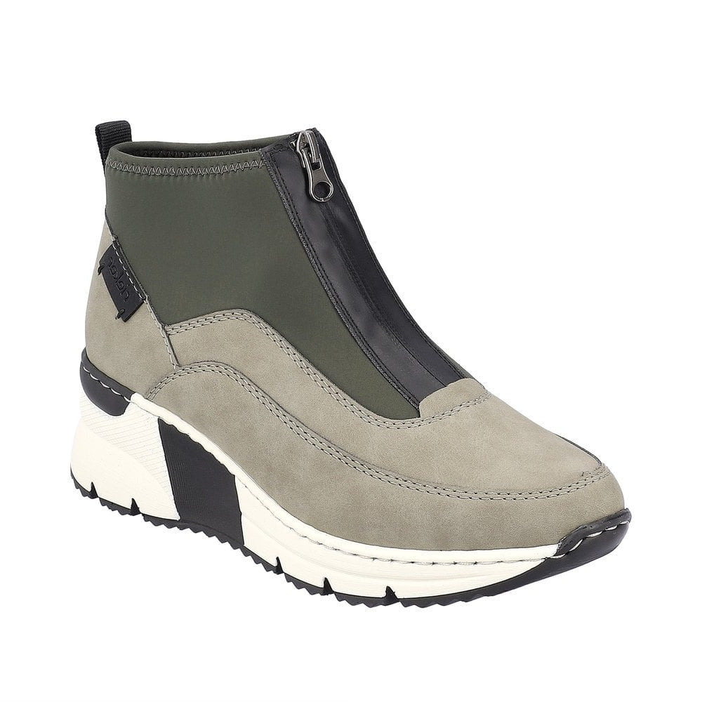 Rieker - Wedge Zip Up - N6352