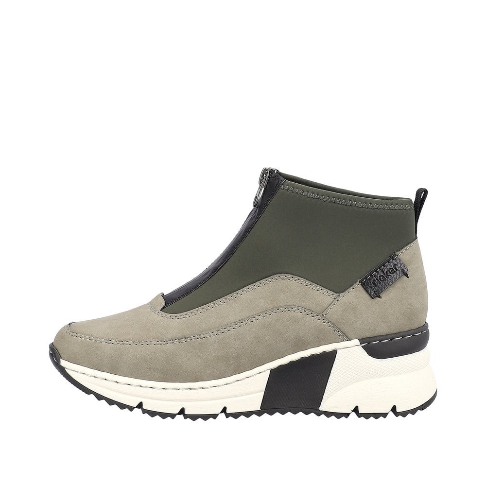 Rieker - Wedge Zip Up - N6352