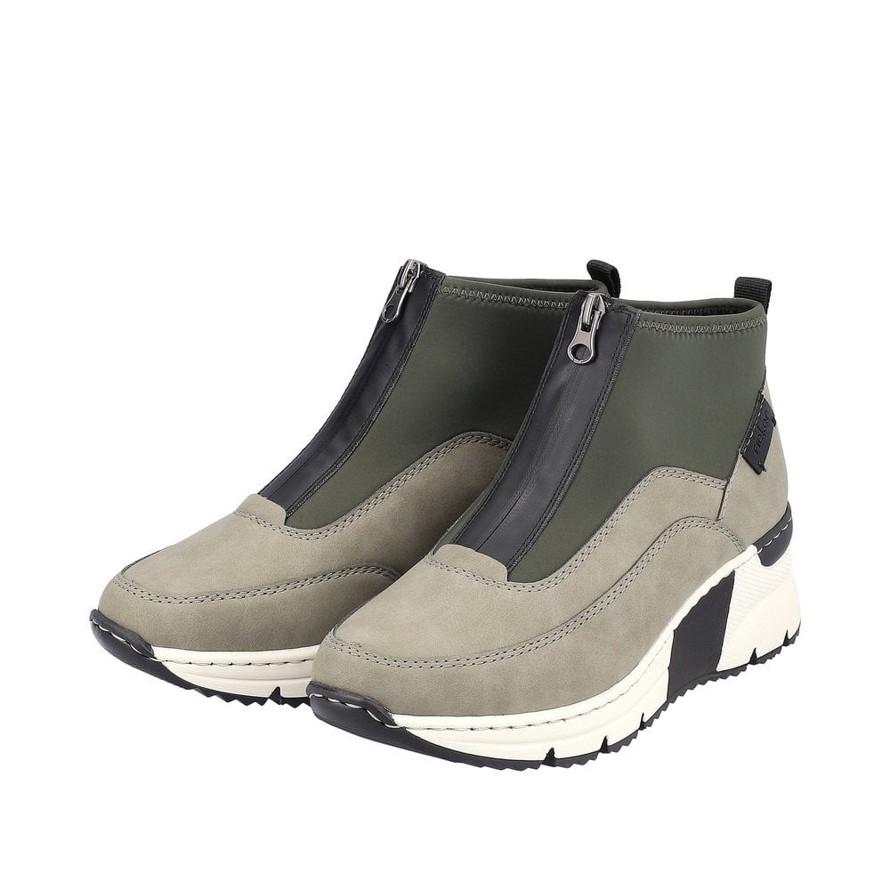 Rieker - Wedge Zip Up - N6352