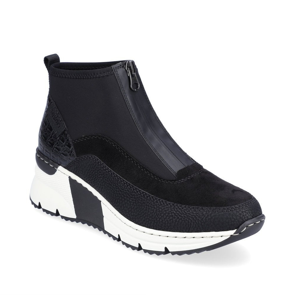 Rieker - Wedge Zip Up - N6352
